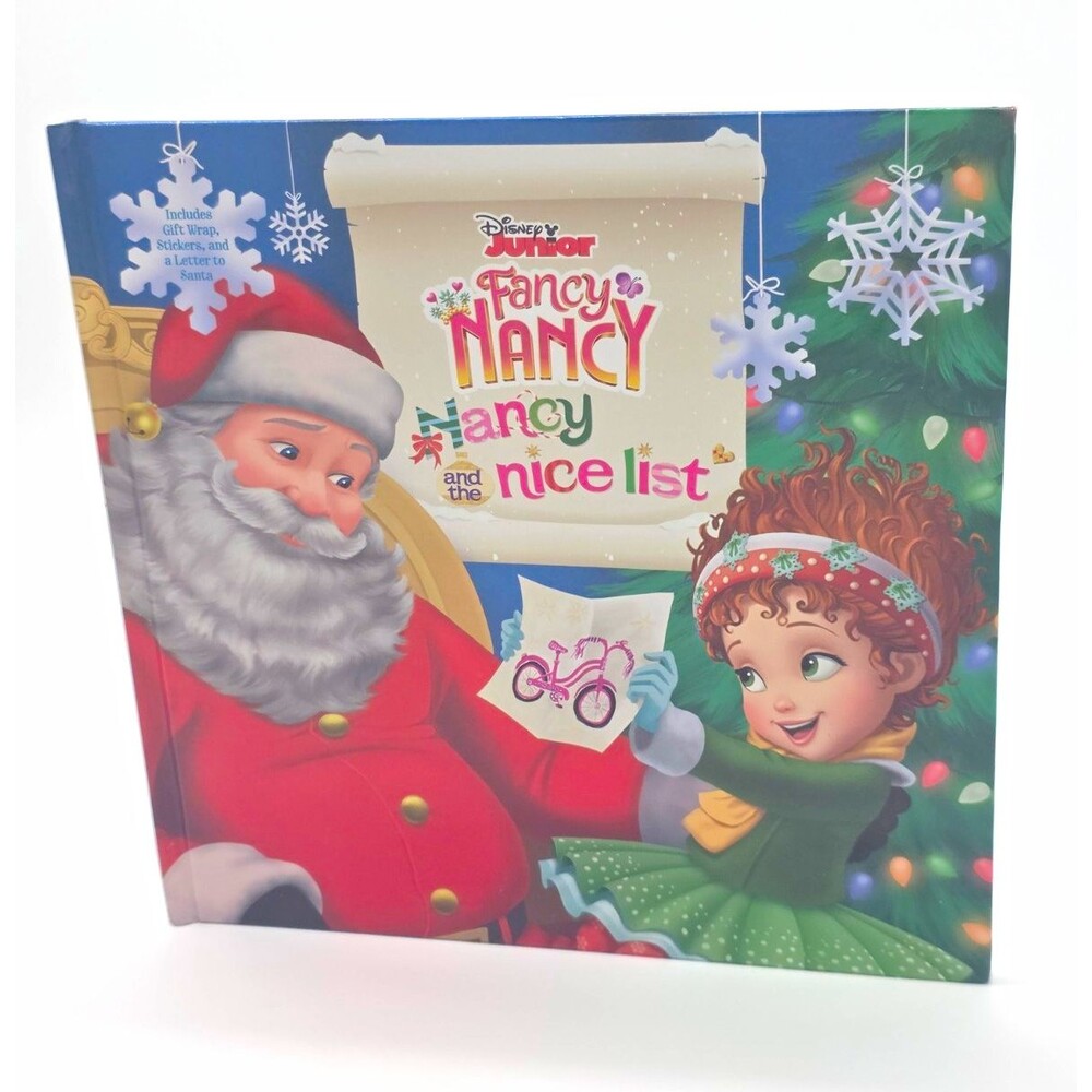 Disney Junior Fancy Nancy: Nancy and the Nice List Hardcover Illustrated 2010